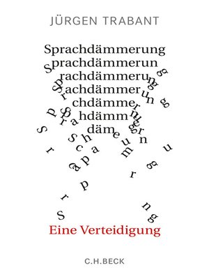 cover image of Sprachdämmerung